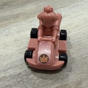 Super Mario Pink Gold Peach Mario Kart Mini Figure Nintendo Japan